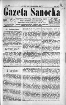 Gazeta Sanocka, 1895, nr 27
